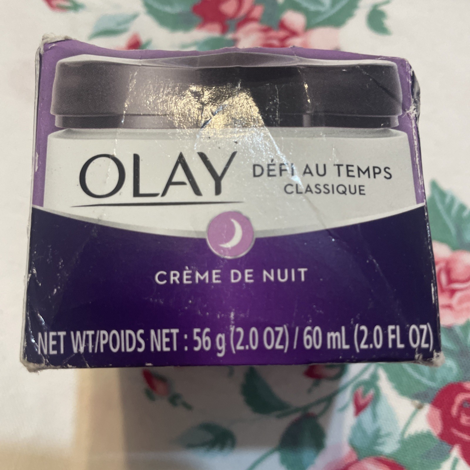 Olay Age Defying Classic Night Cream AntiWrinkle Pinkish Peach Formula SEE READ