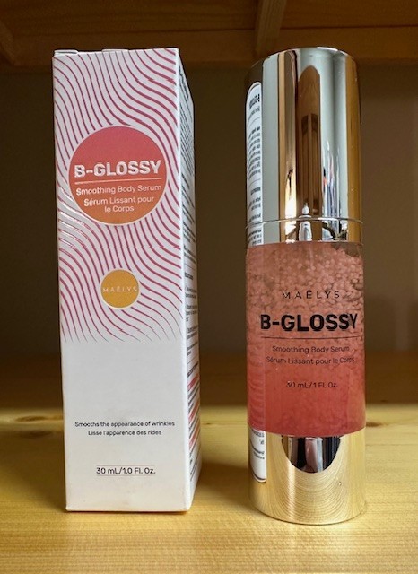 Maelys B-Glossy Smoothing Body Serum – Mini / Travel Size 1 fl oz / 30 mL – NIB!