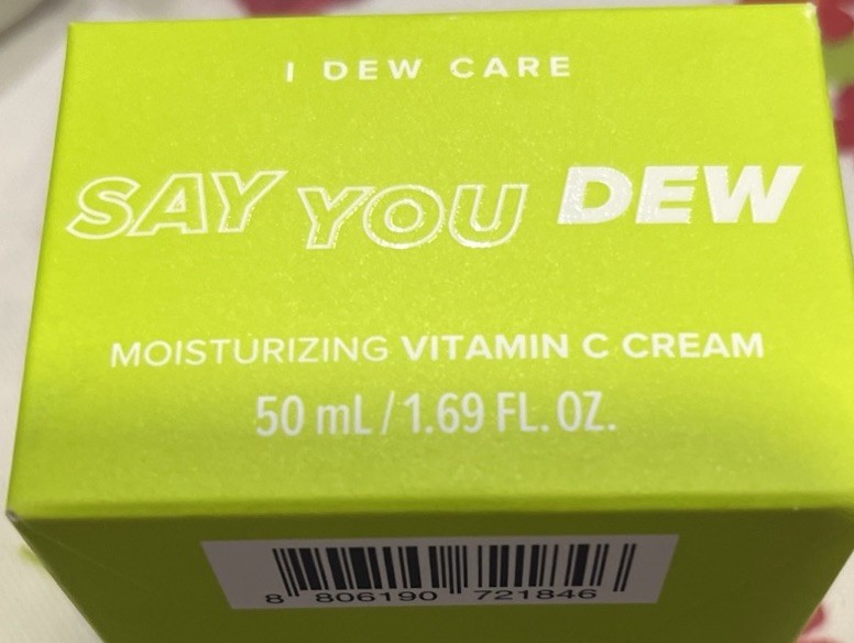 Say You Dew, Moisturizing Vitamin C Cream, 1.69 fl oz (50 ml) 7/2026