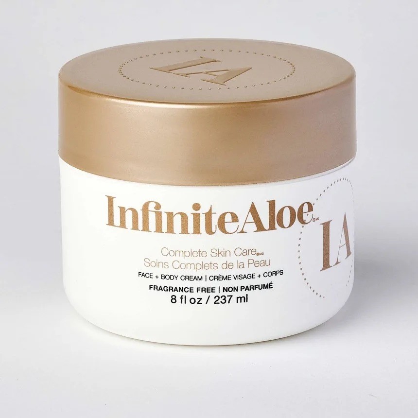 Complete Skin Care, Aloe Vera Powered Face and Body Cream for Dry Skin Relief