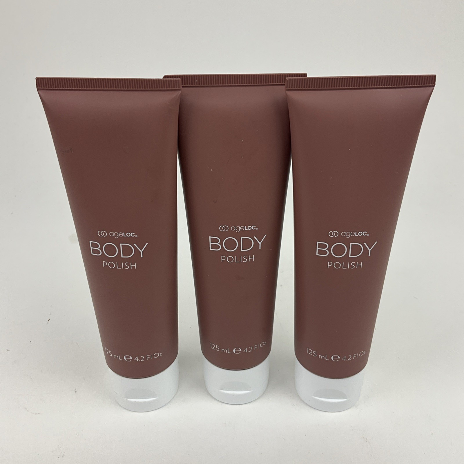 3 Pack Brand NuSkin ageLOC WellSpa iO Body Polish 125mL/4.2 fl.oz