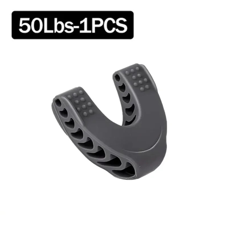 U Shape Jaw Exerciser New Facial Mouth Jawline Face Fitness Muscle Chew Ball Bit