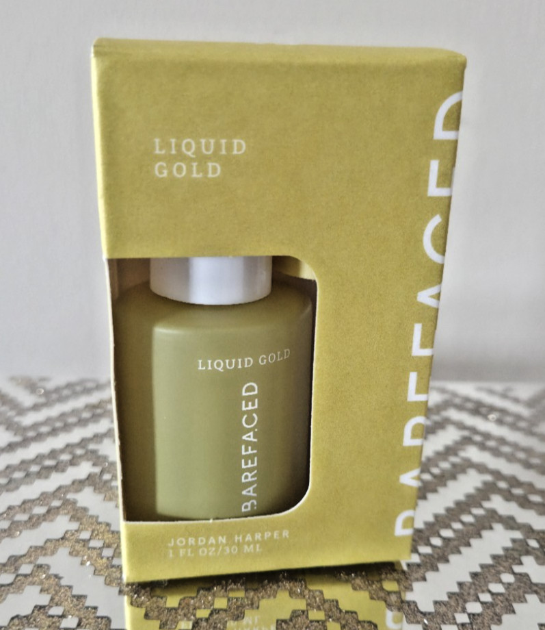 Barefaced LIQUID GOLD – 30mL / 1 oz – Anti-Aging Serum – Jordan Harper Free Shp