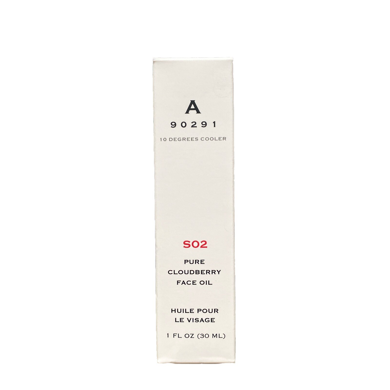 Apothecary 90291 By 10 Degrees Cooler S02 Cloudberry Face Oil 1oz 30ml NIB