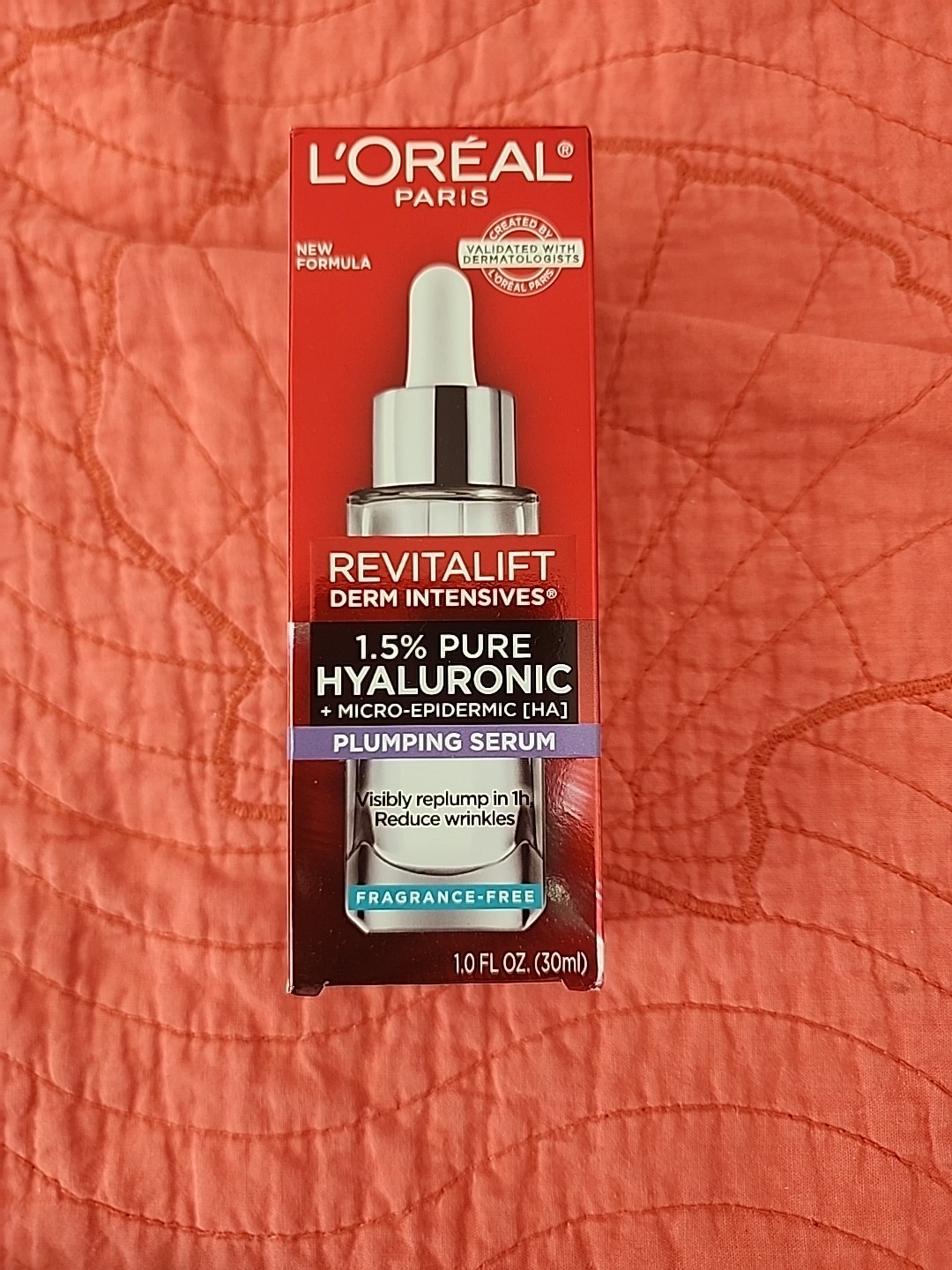 L’Oreal Paris Revitalift Derm Intensives Serum 1oz 1.5% Pure Hyaluronic Plumping