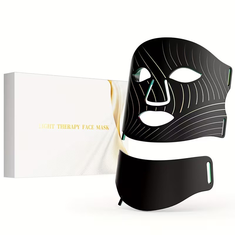 LED Light Therapy Mask Skin Care Mask with Neck Mask, Rechargeable, SHIP FROM US