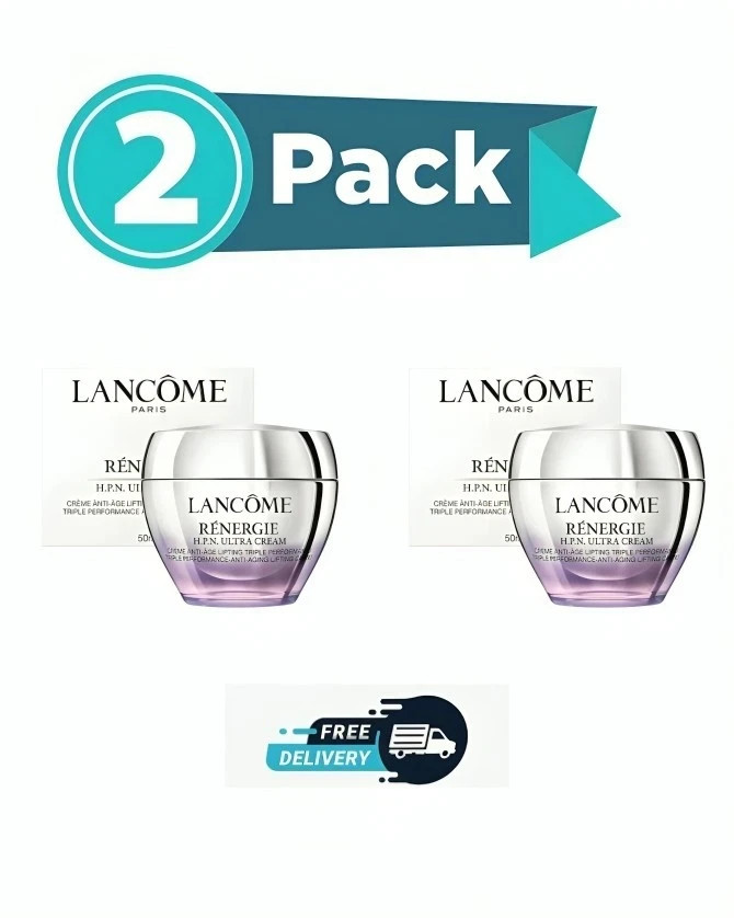 Lancome Renergie HPN ULTRA Cream 1.69 oz/50ml New With Box pack of 2 Sealed