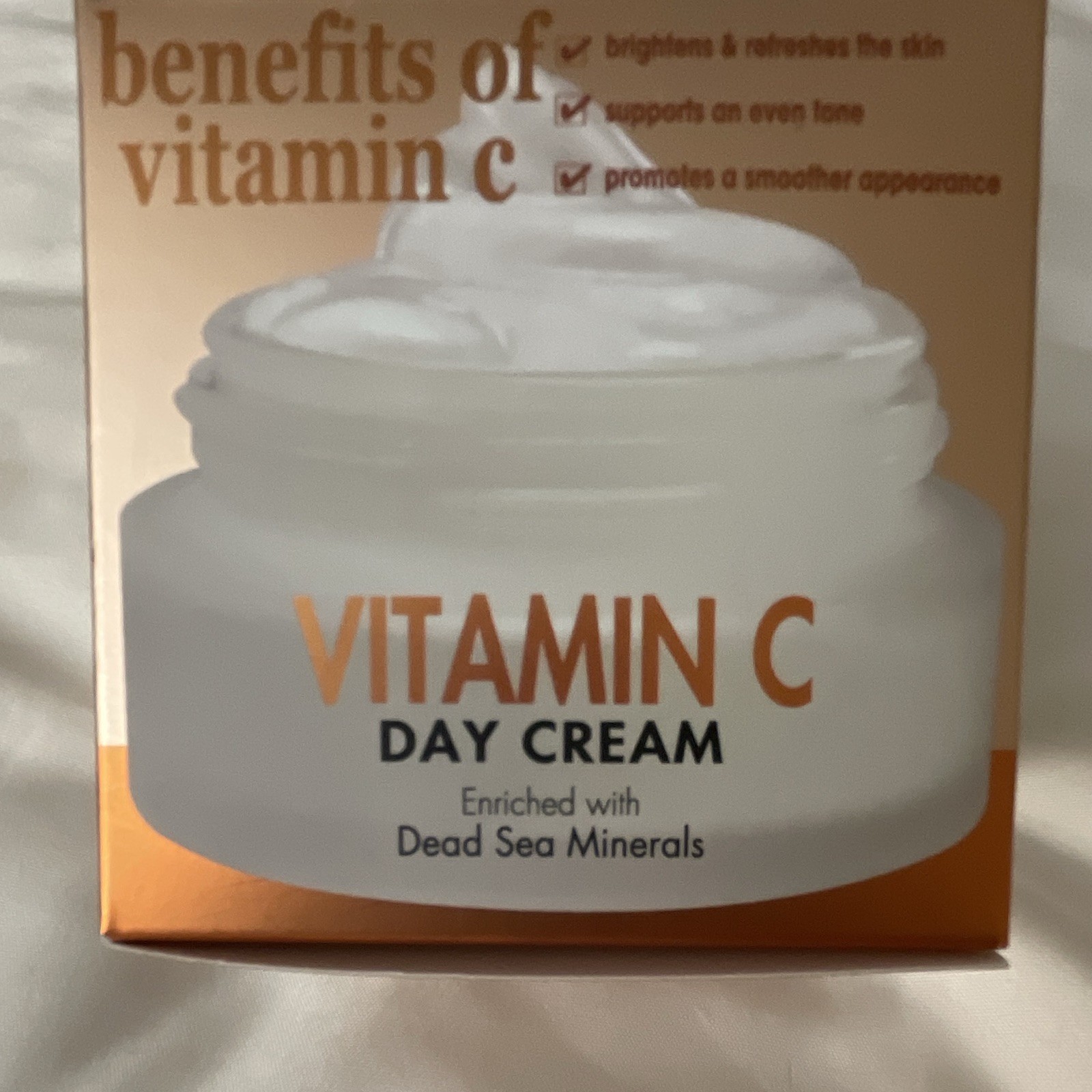 SPA Cosmetics Vitamin C Day Cream Anti-Aging Hydrating Brightening 1.69 fl oz