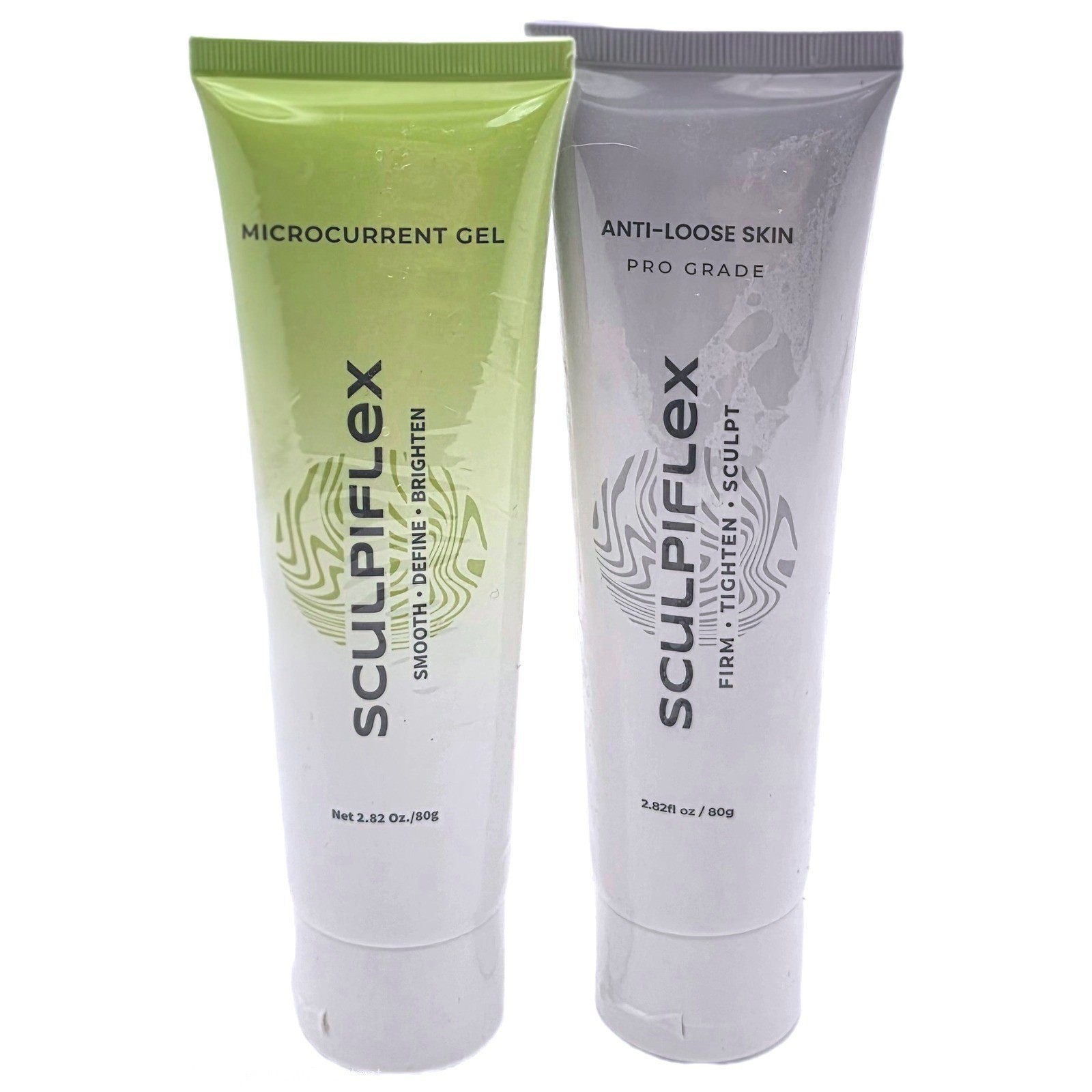 Sculpiflex Microcurrent Gel & Anti-Loose Skin Cream Set 80g New Sealed 2027 EXP