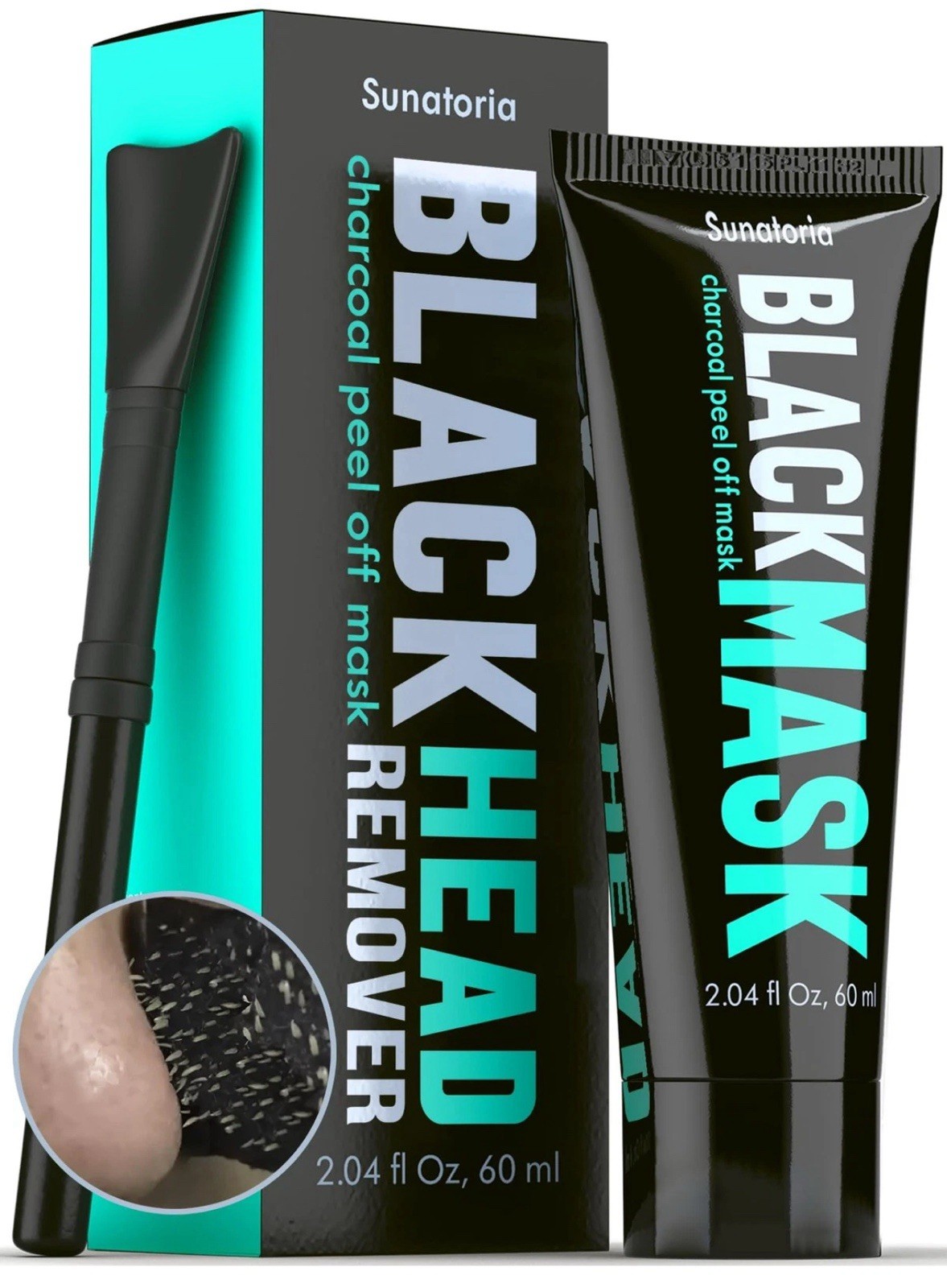 Blackhead Remover Mask – for Women and Men – Activated Charcoal Peel Off Face…