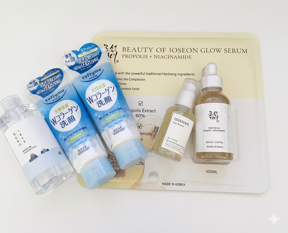 Huge korean and Japanese skincare bundle! (New and never opened)