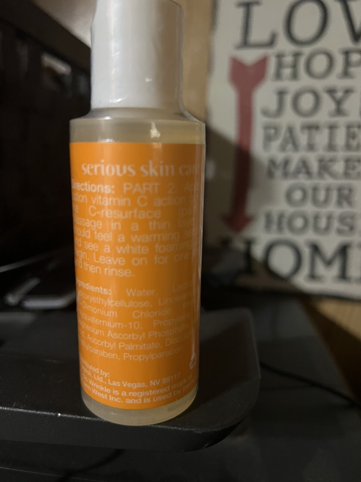 C Potion Vitamin C Action Gel Activate & Dissolve Part 2 C No Wrinkle 2oz