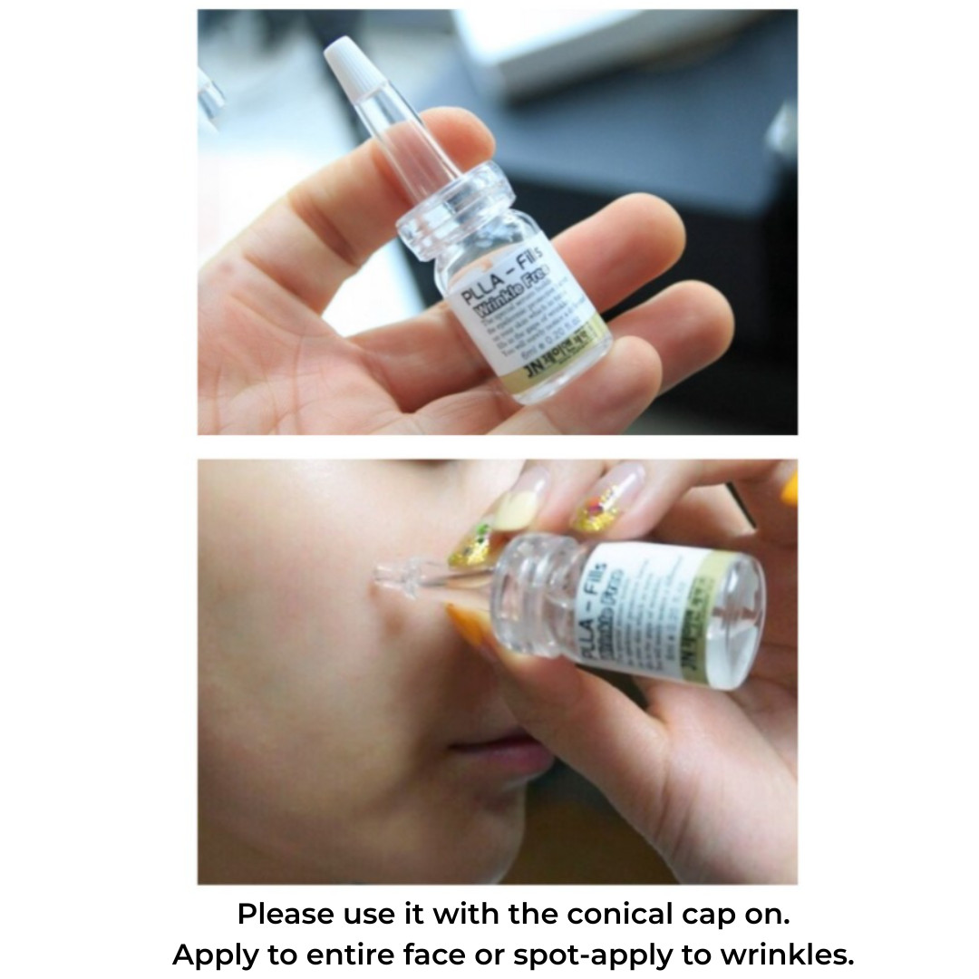 PLLA-Fills Collagen Hyaluronic Acid Peptide Wrinkle Ampoule 0.2oz x 5 pieces