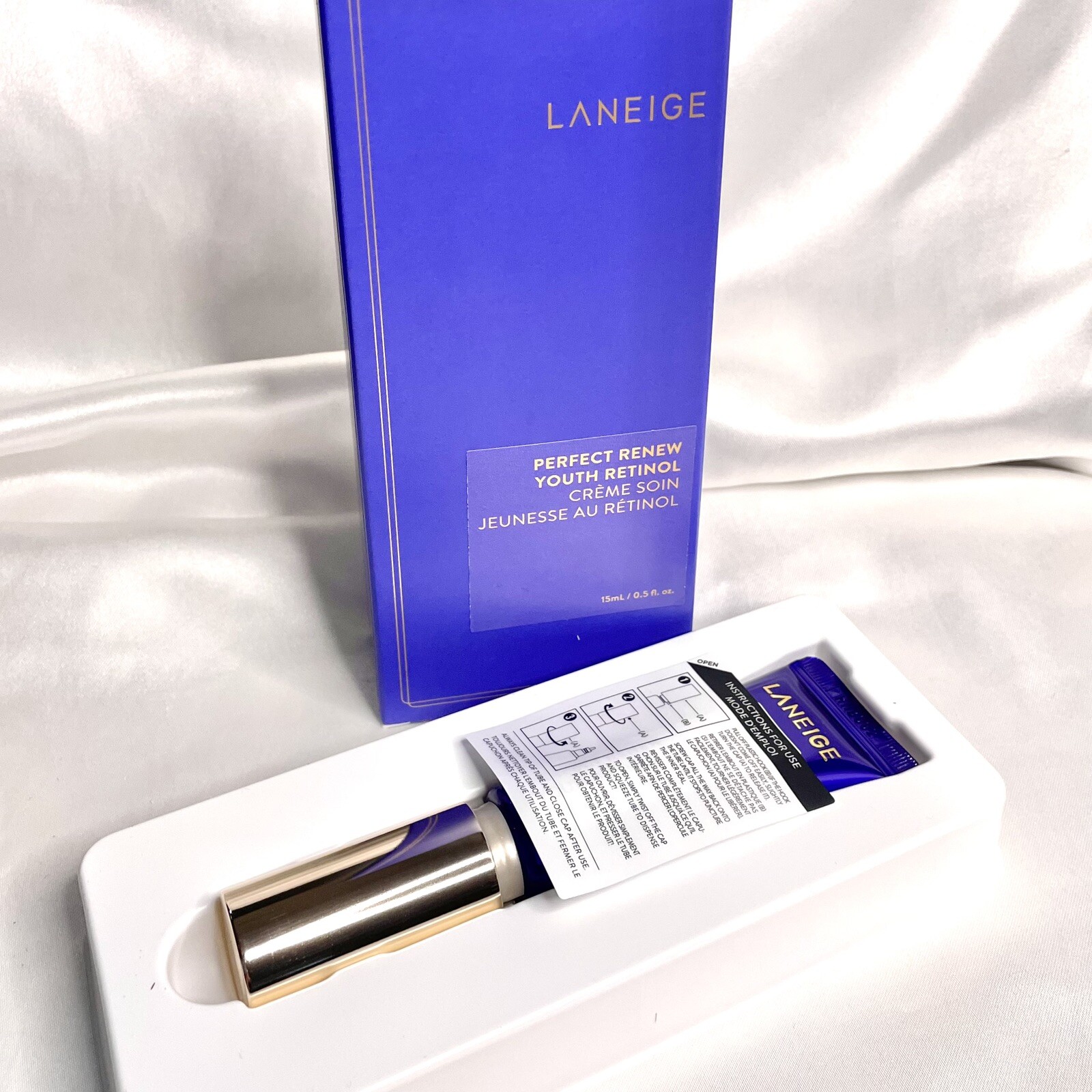 LANEIGE Perfect Renew Youth Retinol 15mL / 0.5 fl oz EXP 2025 / Sealed