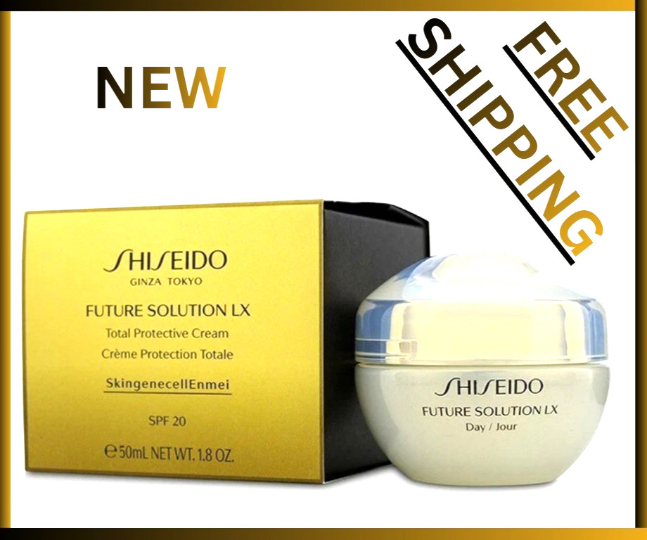 2028 SHISEIDO FUTURE SOLUTION LX Protective DAY Cream 50mL Ultimune SPF SERUM