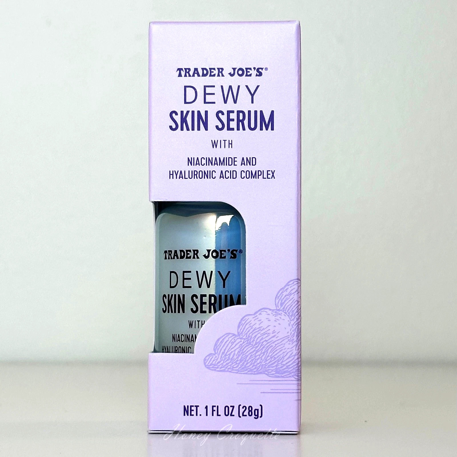 Trader Joe’s Dewy Skin Serum with Niacinamide & Hyaluronic Acid 1 fl oz NEW