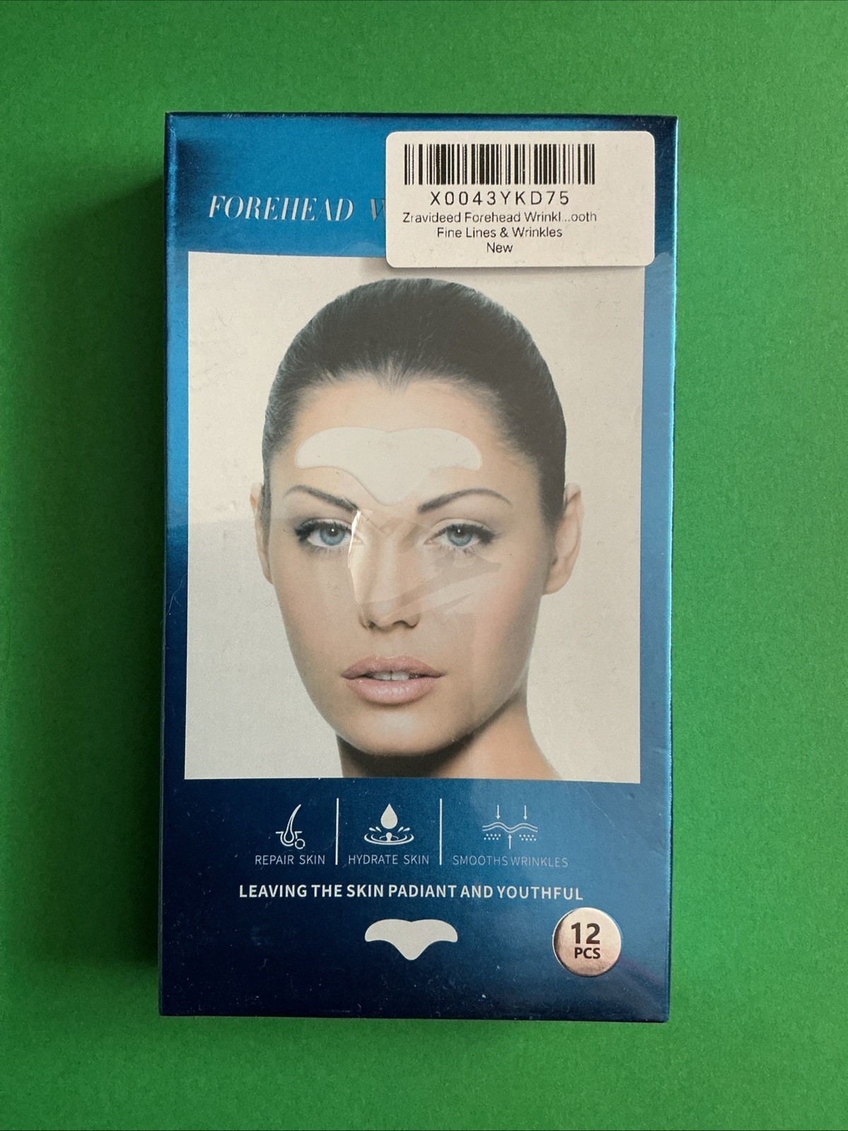 Forehead Anti Wrinkle Patches 12pcs – Hydrolyzed Collagen And Vitamin E