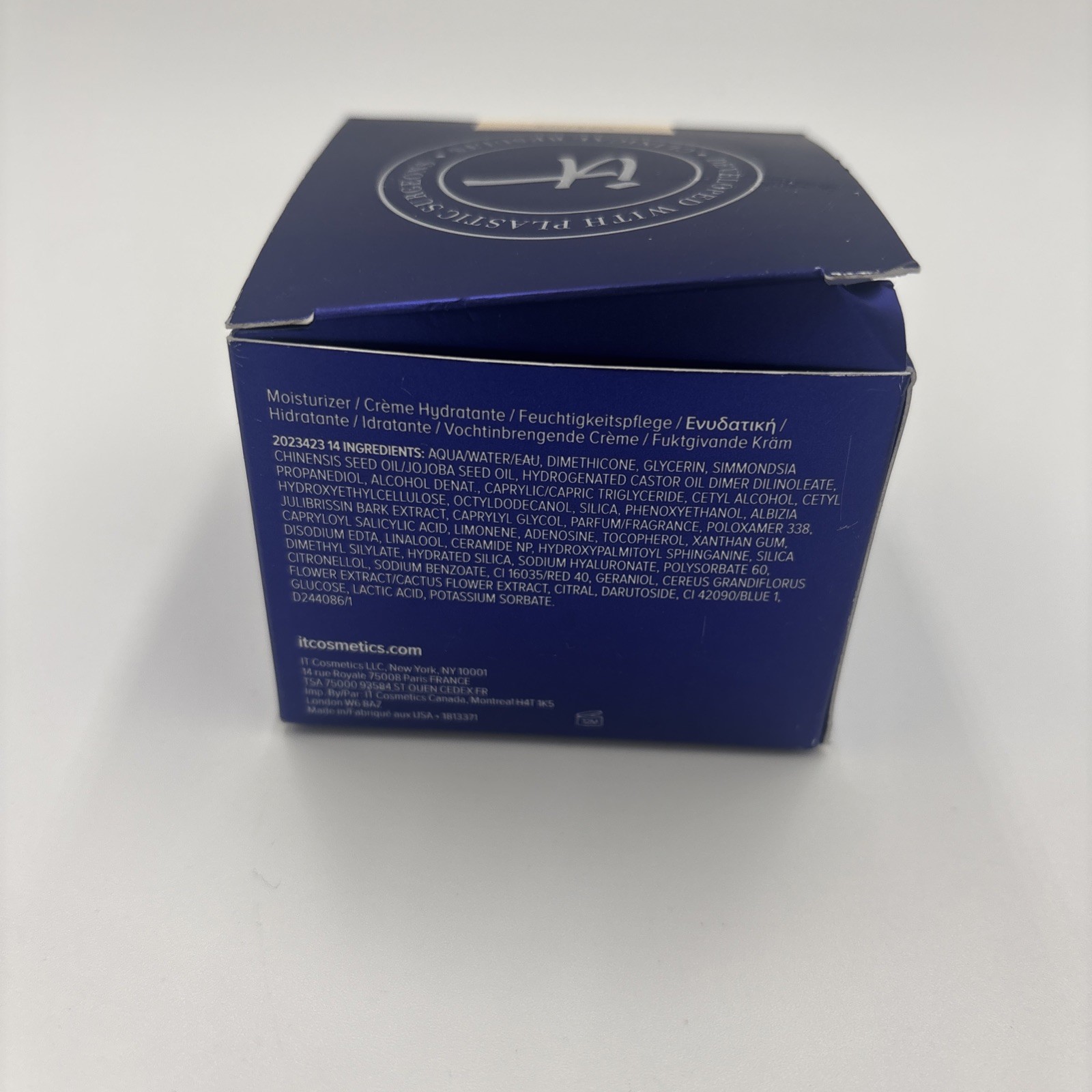It Confidence In Your Beauty Sleep Skin Transforming Pillow Cream 2 fl New