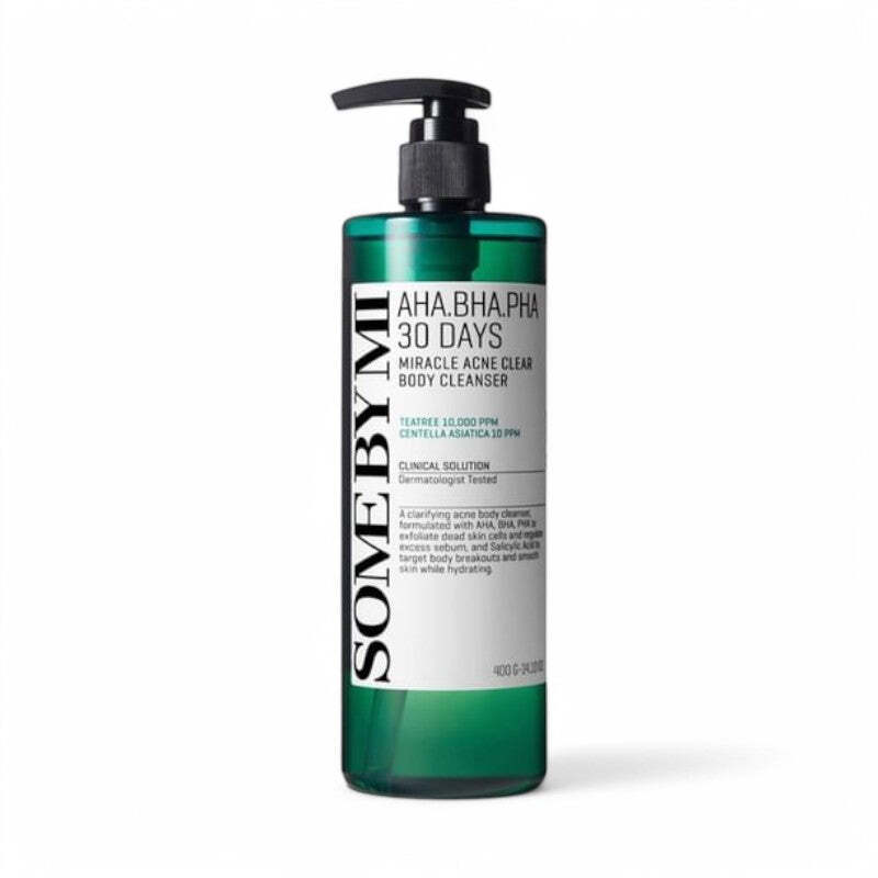 BHA PHA 30 Days Miracle Acne Clear Body Cleanser-400g SOME BY MI AHA #dau