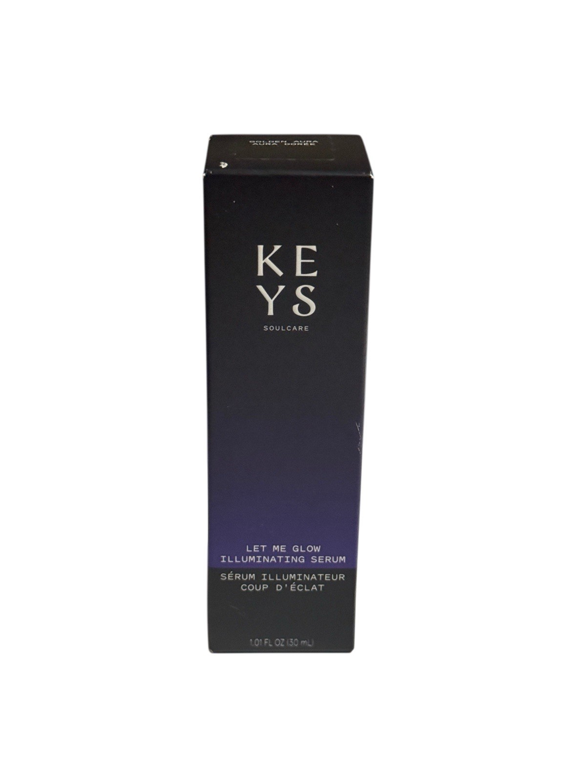 Keys Soulcare Let Me Glow Illuminating Serum Golden Aura 1.01 oz ~ NEW (Sealed)