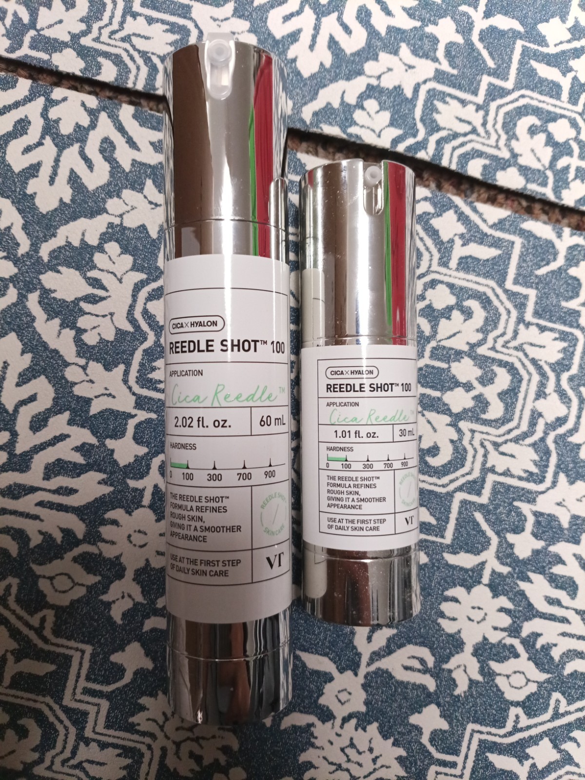 VT COSMETICS CICA Reedle Shot 100 Essence 2. oz + 1 oz Duo