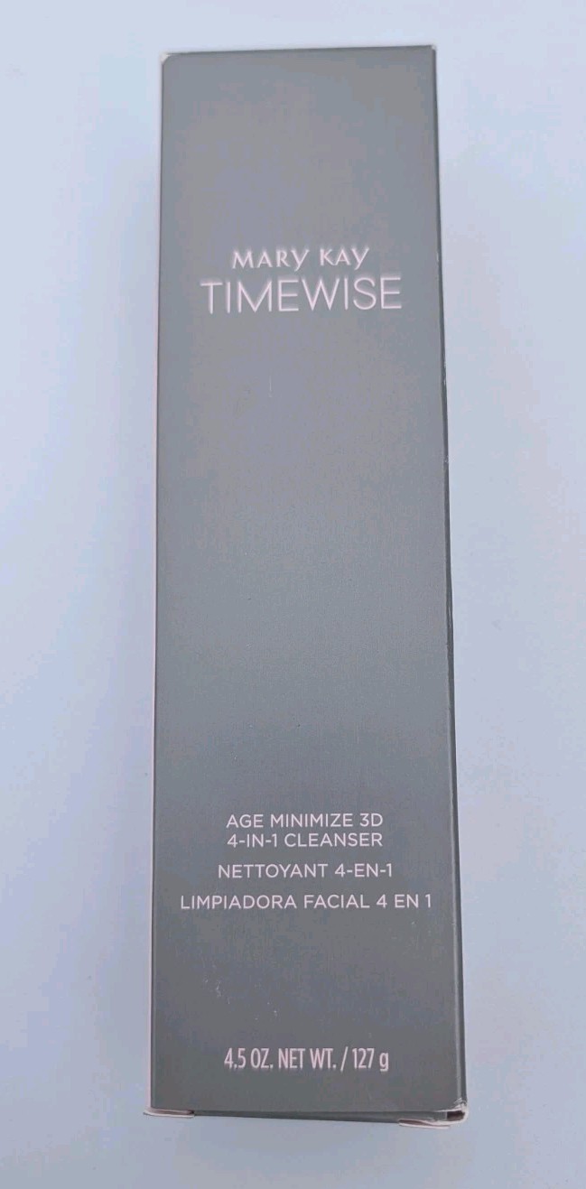 Mary Kay 4.5 Oz TimeWise Age Minimize 3D, 4 In 1 Cleanser ~Sealed 173101