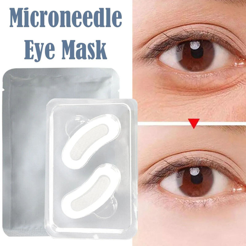 Hyaluronic Acid Micro-needle Eye Patch Anti-aging Wrinkle Fine Line Removal Mask