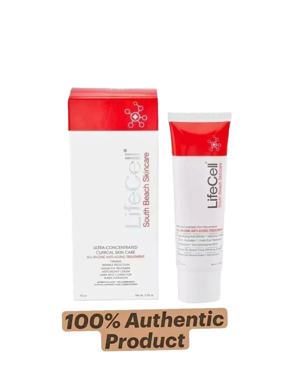 New Live-Cell South Beach Skincare All In One Anti-Aging Treatment – 2.54 oz