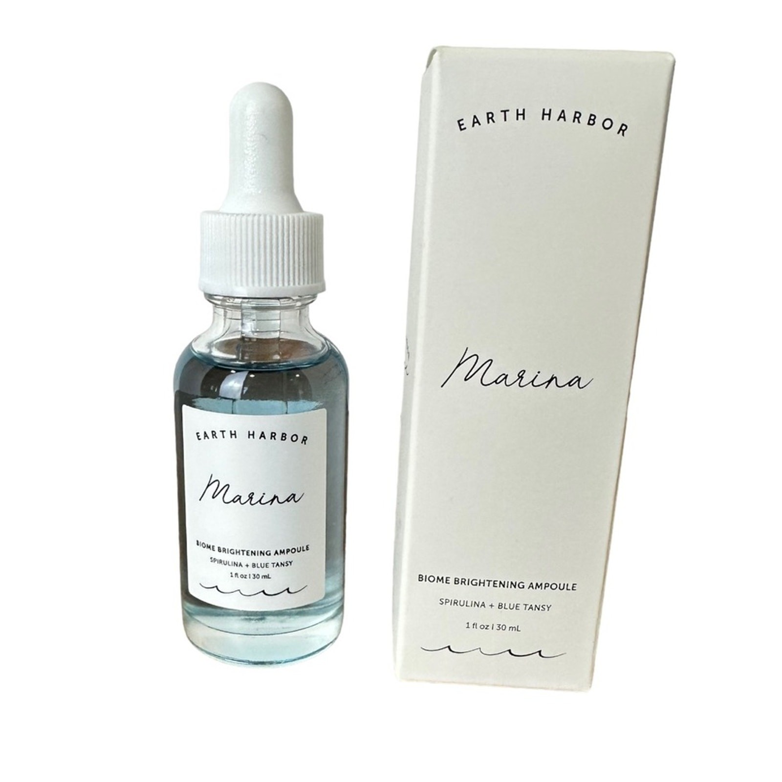 Earth Harbor MARINA Biome Brightening Ampoule NEW Made in USA