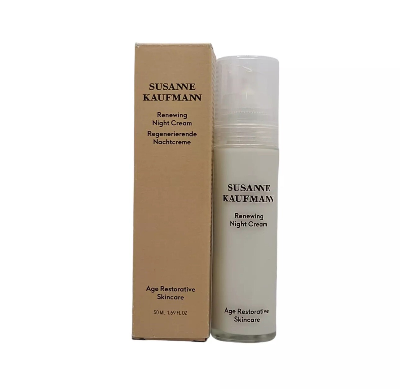 Susanne Kaufmann Renewing Night Cream 1.69 Oz Exp Summer 2025 Age Skin Care Box