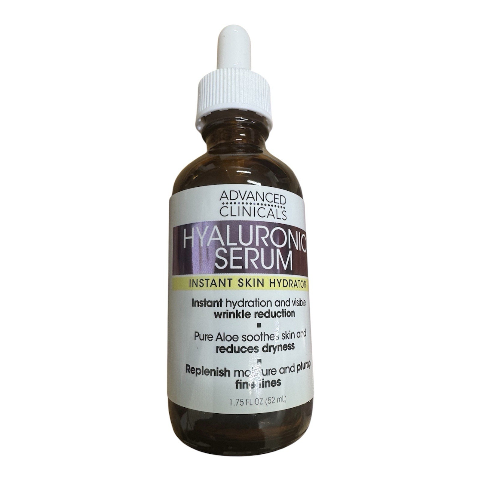 Advanced Clinicals, Hyaluronic Serum, Instant Skin Hydrator, 1.75 fl oz (52 ml)