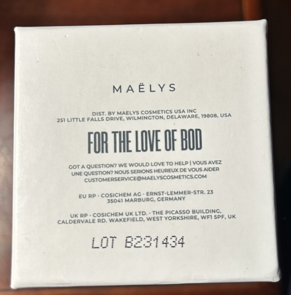 MAELYS RE-LURE Tight & Tone Body Serum 100g/3.5oz New In box