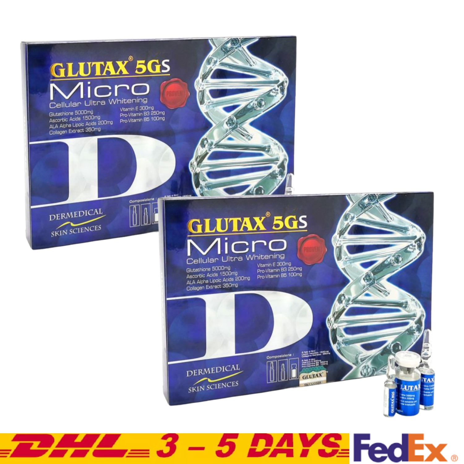 2 X Anti Aging Whitening Serum Recombined Cell Advance ORIGINAL EXPRESS SHIP