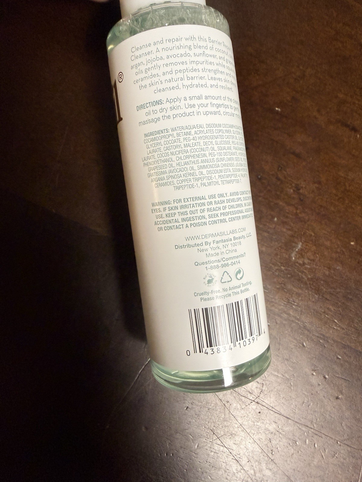 DERMASIL Skin Care Face Oil Cleanser Brightening, Balancing & Barrier (Set Of 3)