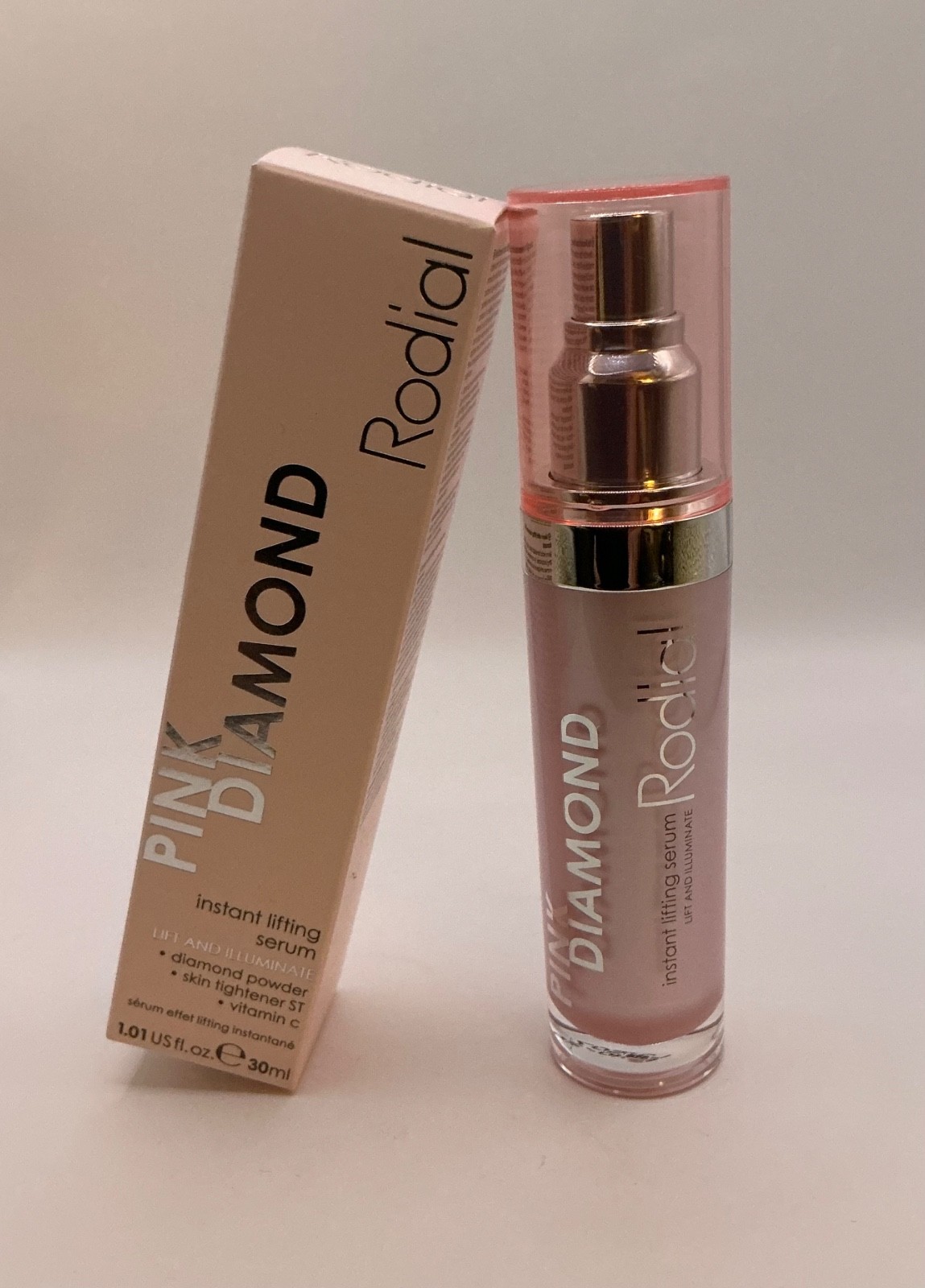 Rodial Pink Diamond Instant Lifting Serum W/ Vit C 1.01 oz NIB EXP 11/28