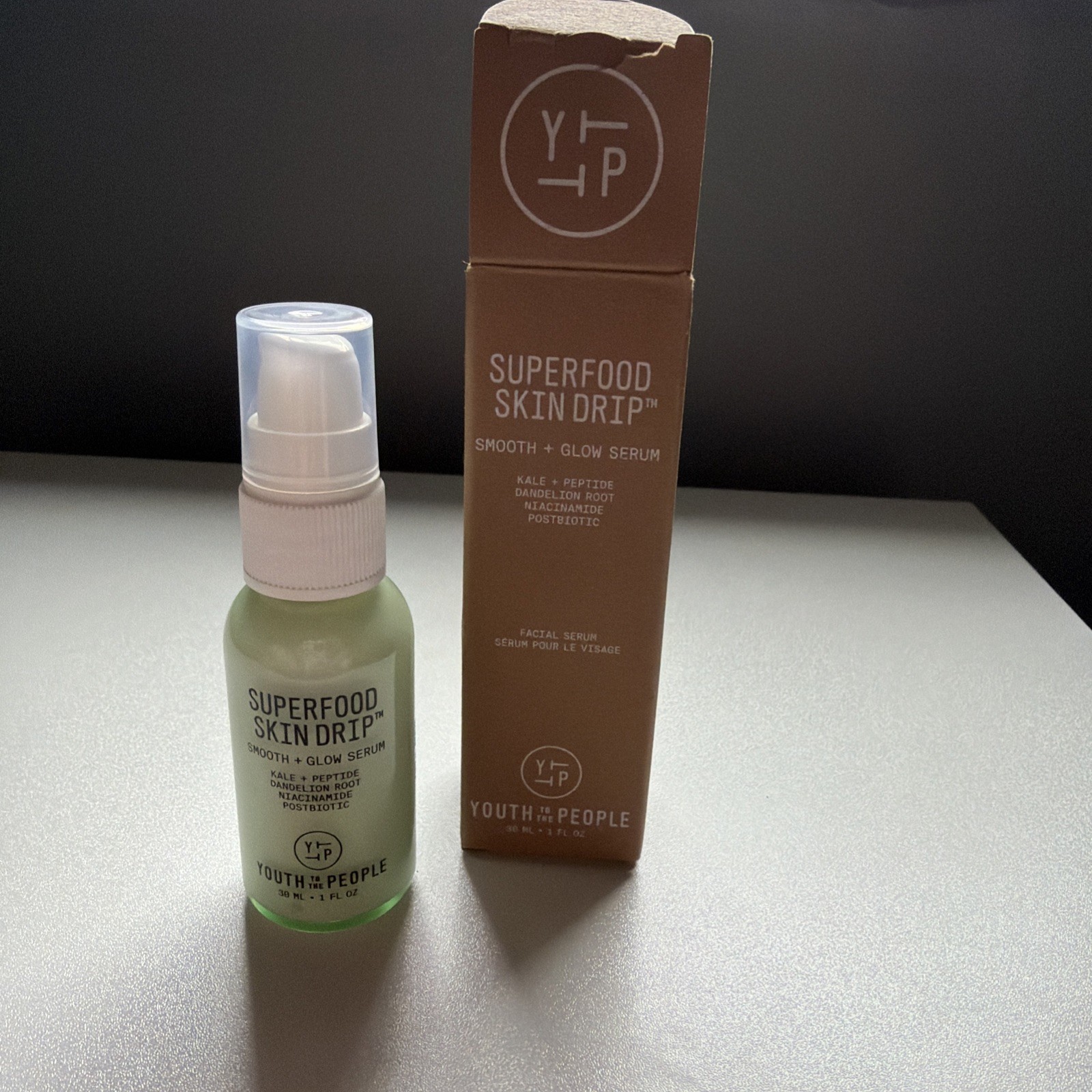 YOUTH TO THE PEOPLE Superfood Skin Drip Smooth + Glow Barrier Serum 1oz Fullsize
