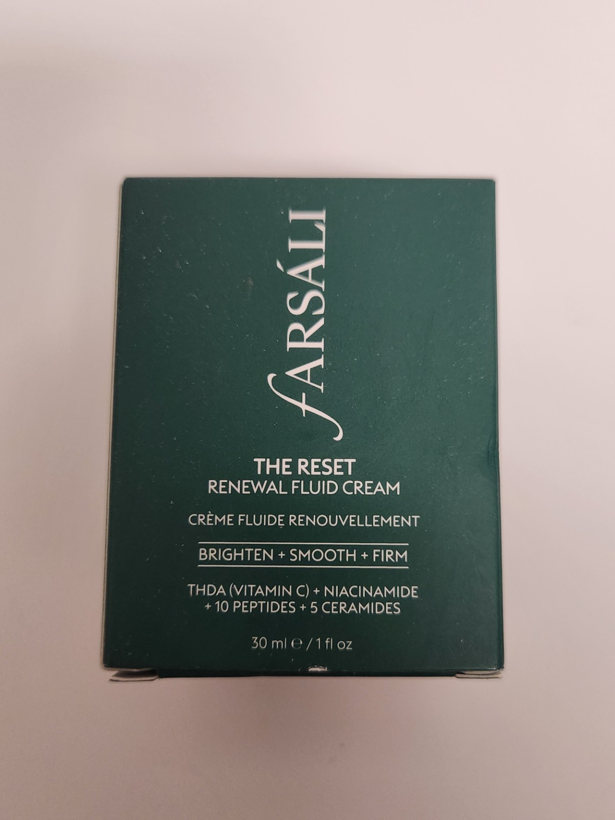 FARSALI The Reset Renewal Fluid Cream 1 Fl Oz / 30 mL NEW IN BOX #5J21