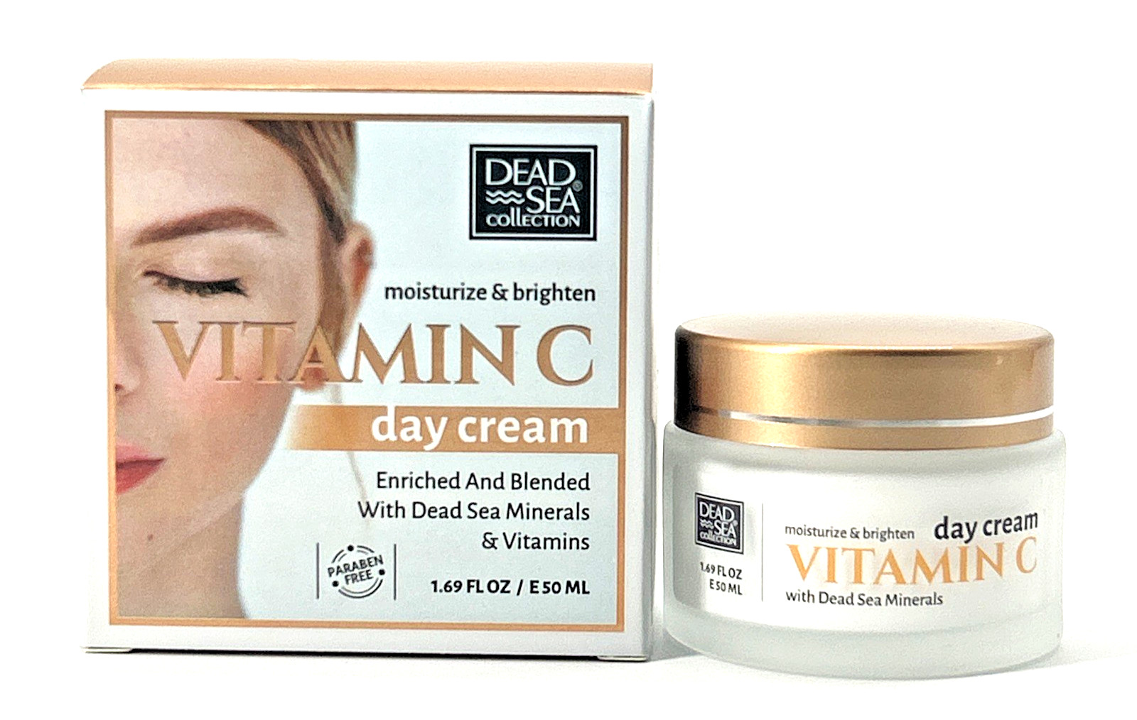 Dead Sea Collection Vitamin C Anti-Aging & Brightening Day Cream (1.69 oz)