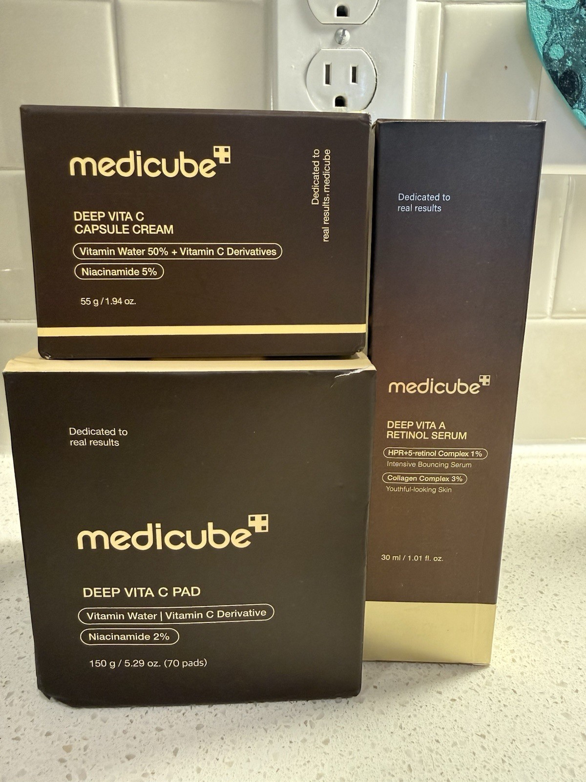 Medicube Deep Vita A & C Bundle New In The Box