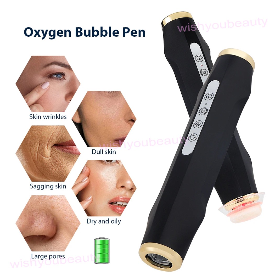 7 Colors CO2 Oxygen Bubble Machine Facial Skin Care Exfoliating Beauty Device