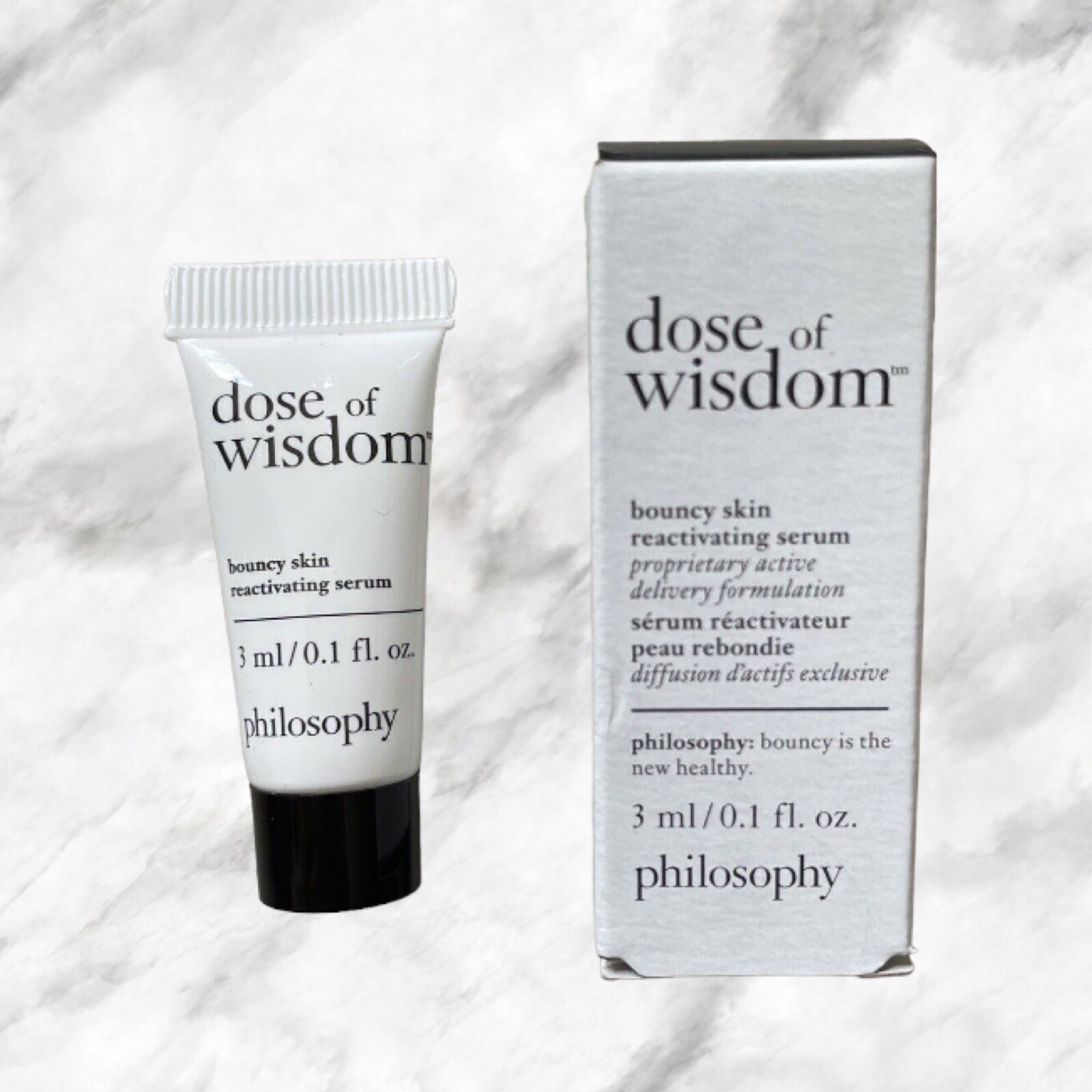 Philosophy Dose of Wisdom Bouncy Skin Reactivating Serum 3 ml / 0.1 fl. oz.