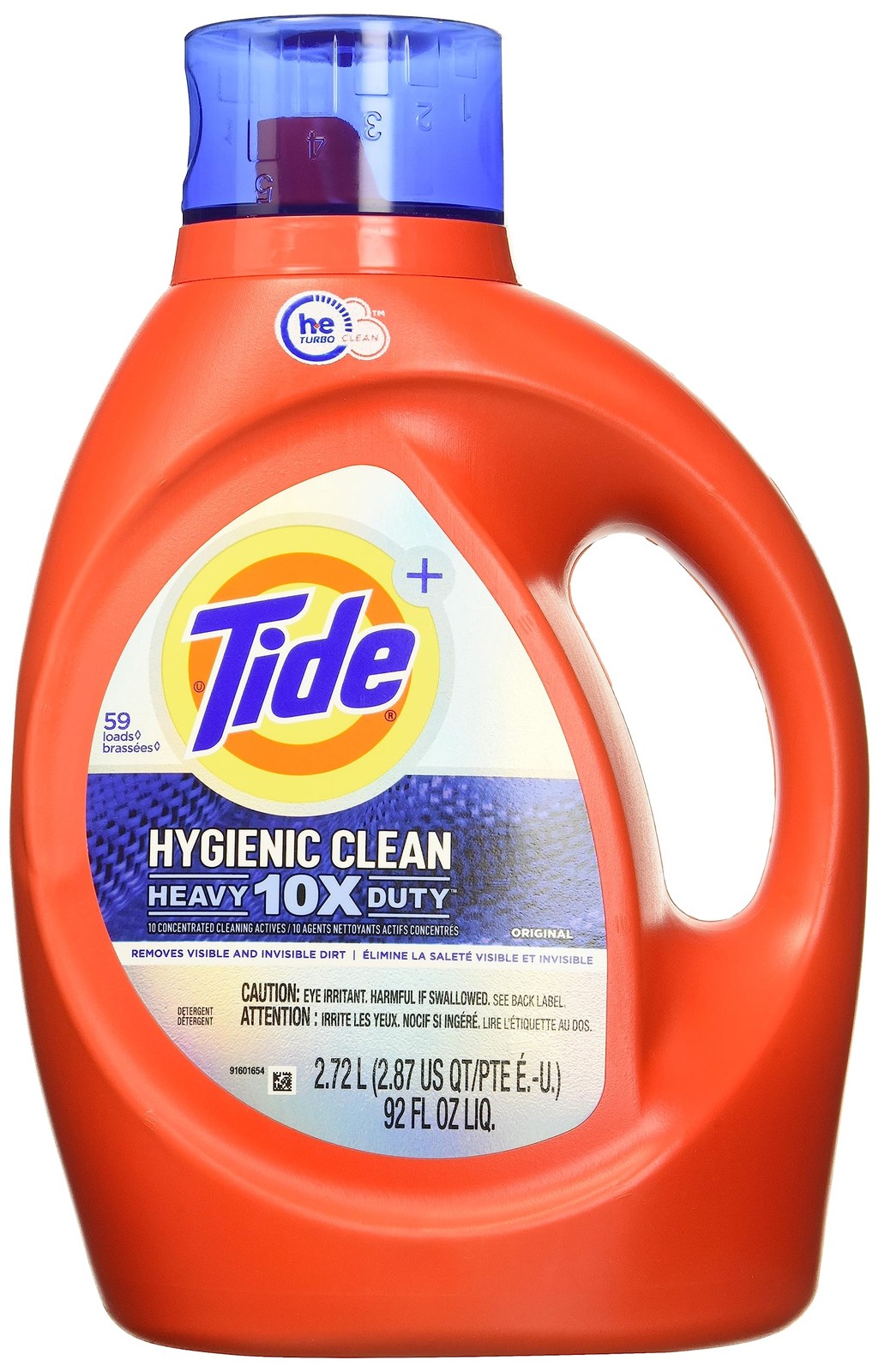 Tide hygienic clean heavy 10x duty liquid laundry 92 Fl Oz (Pack of 1)