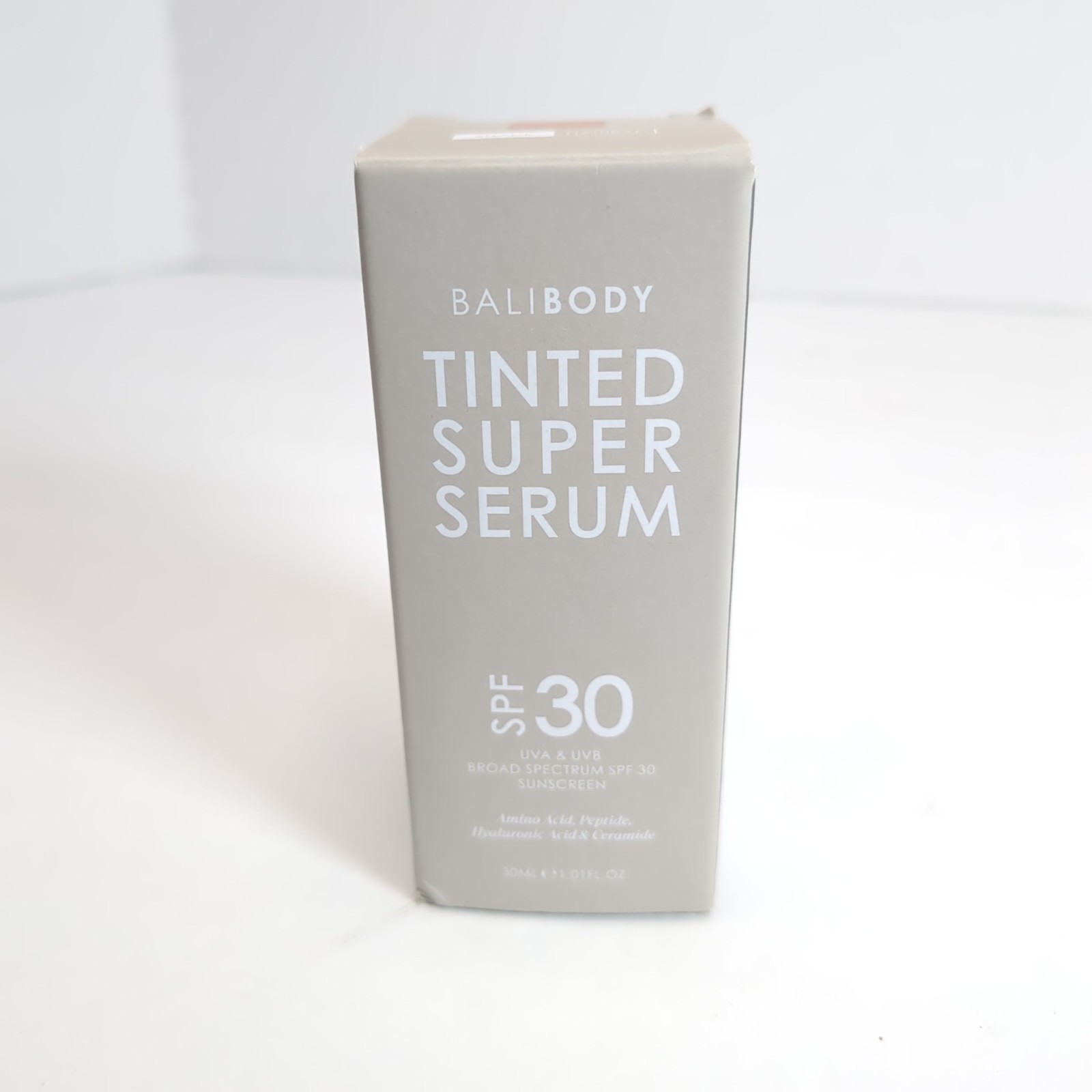 Bali Body Tinted Super Serum SPF30 EXP 5/26 Natural Shade New in Box