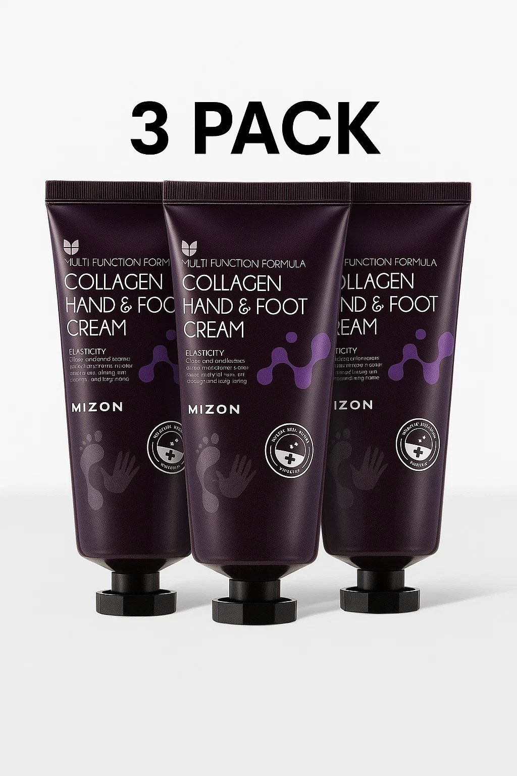 3 pack MIZON Collagen Hand and Foot Cream 100ml | Korean Skin Care