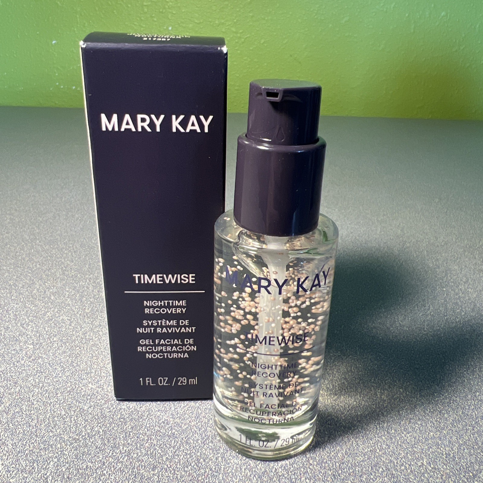 MARY KAY NIGHTTIME RECOVERY/NEW NIGHT SOLUTION WITH TIMEWISE 3D COMPLEX~217387!