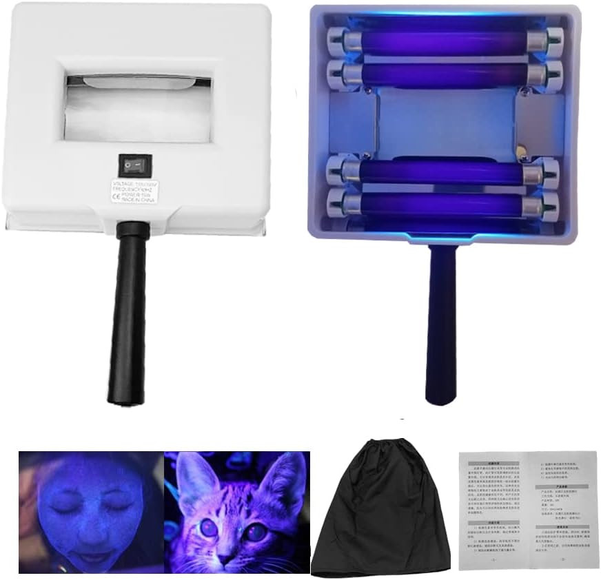 Handheld Skin Analyzer Beauty Care Device Wood Lamp Skin Testing for Home Use