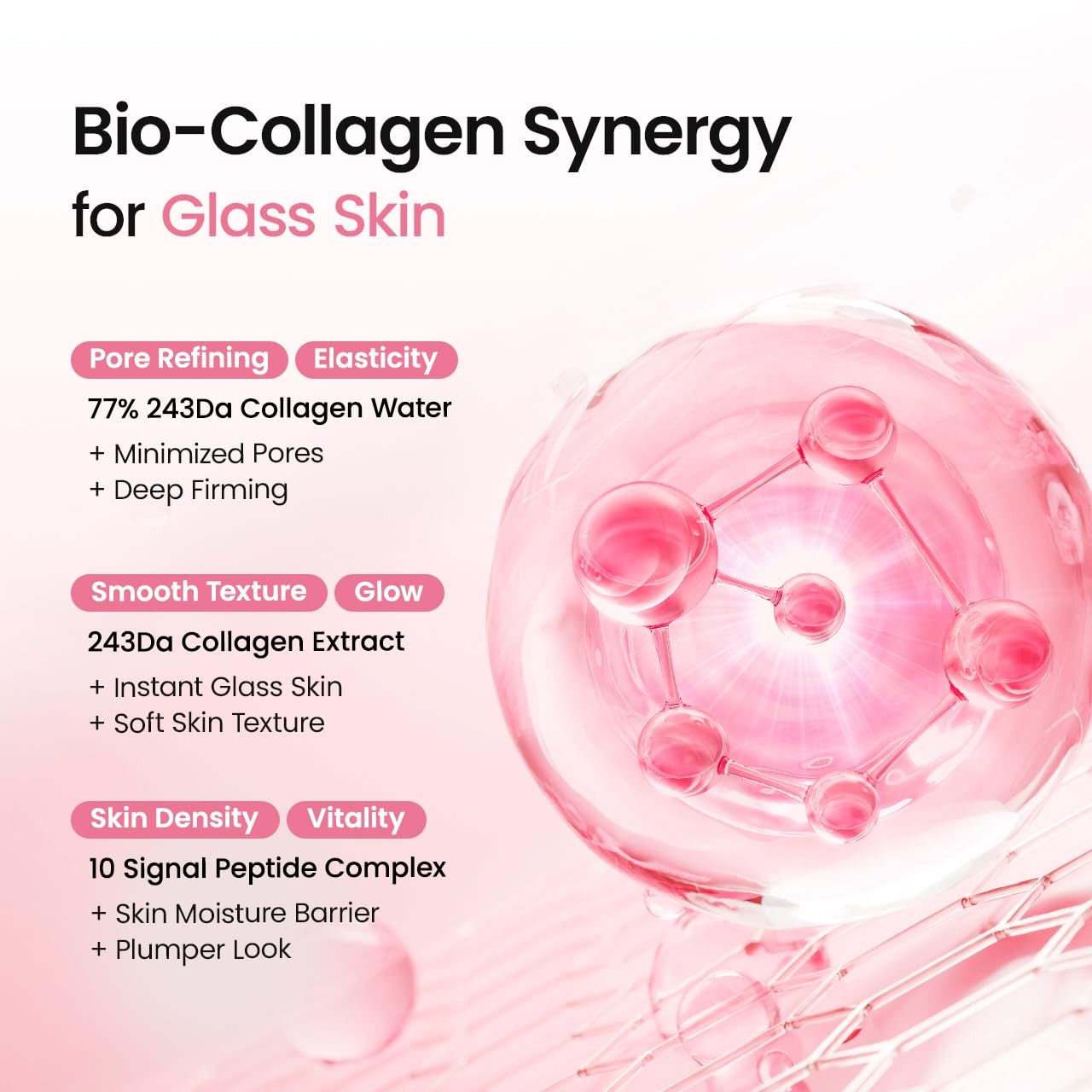 BIODANCE Collagen Peptides Jelly Serum Mist, Hydrating Face Mist, Plumping, Anti