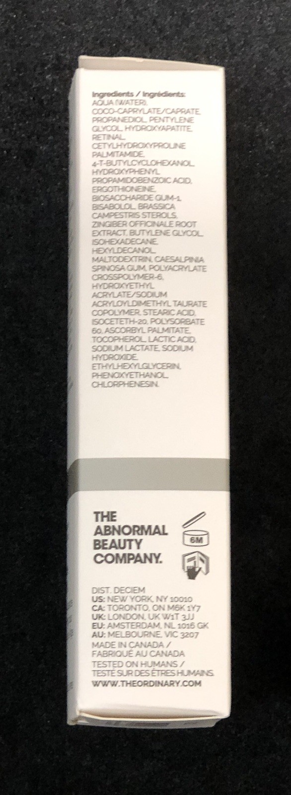 The Ordinary Retinal 0.2% Emulsion, High-Strength Retinoid Serum for Advanced