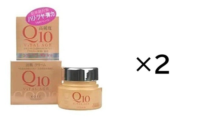 KOSE Vital Age Q10 Cream 40g Japan coenzyme Q10 anti-aging