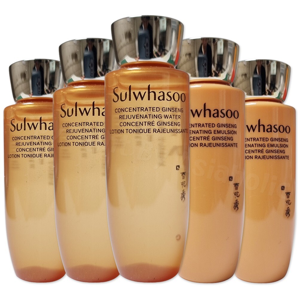 Sulwhasoo Concentrated Ginseng Renewing 25ml Water EX (3pcs)+Emulsion EX (3pcs)